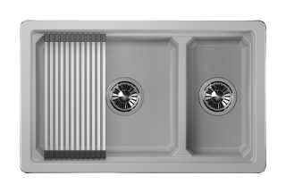 Мойка кухонная Granula Kitchen Space 7304U, АРКТИК